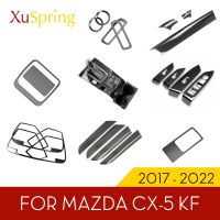 Interior Garnish Strips for Mazda CX-5 CX5 2017 2018 2019 2020 2021 2022 2023 LHD Chrome Styling Cover Trim Stickers Accessories