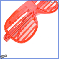 jianzhanqinl ชัตเตอร์ louver LED ไฟกระพริบแว่นตา slotted Shutter Shades การออกแบบใหม่