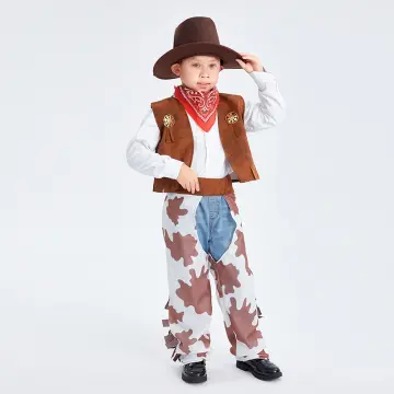 Cowboy Costume Set Kids Halloween Party Cosplay Costume Baby