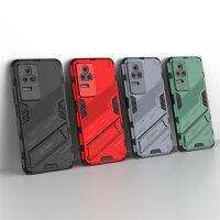 【Electronic Store】กรณีผู้ถือสำหรับ Xiaomi Poco ฝาครอบ F4สำหรับ Poco F4 5กรัม Capas พีซีโทรศัพท์กลับขากันกระแทกปกคลุมสำหรับ Poco F4 F 4 5กรัม F3 F Undas