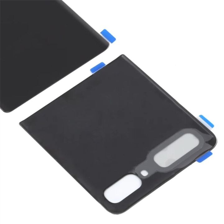 1pcs-back-plate-for-samsung-galaxy-z-flip-5g-sm-f707-battery-back-glass-cover-rear-door-housing-case-replacement