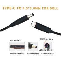 พลังงานแล็ปท็อป Usb Type C ขนาด7.4*5.0มม. Dc สำหรับอะแดปเตอร์สายเคเบิล Asus สี่เหลี่ยม3a Dell แบบเร็ว5.5*2.5มม.