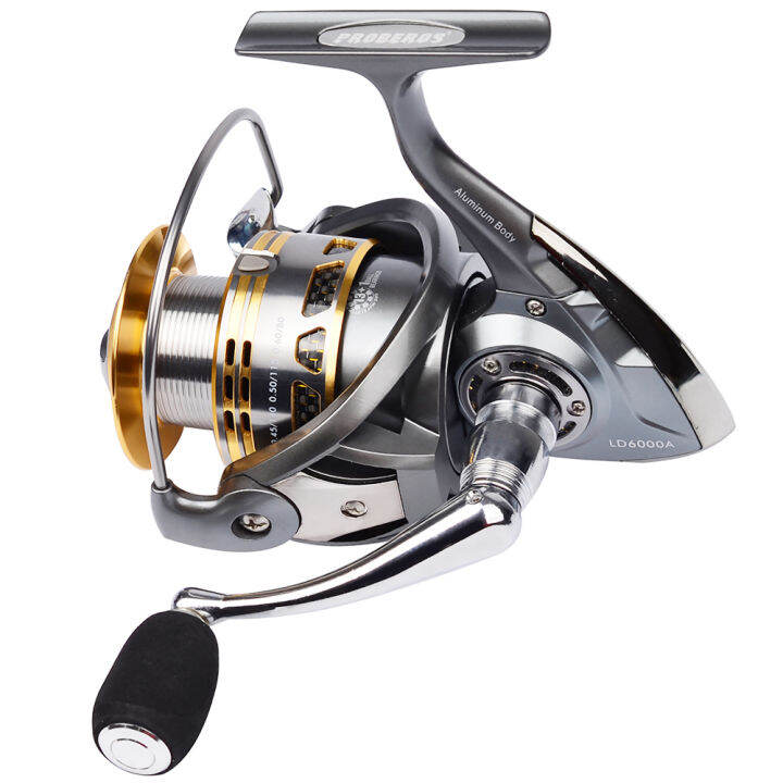 proberos-aluminum-alloy-fishing-reel-20kg-max-drag-sea-boat-1000-6000-spinning-reel-14bb-stainless-steel-bearing-anti-seawater