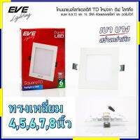 โคมพาเนลไลท์แอลอีดี Panel LED Light หน้าเหลี่ยม ขนาด 6,9,12,15,18W แสงเดย์ และแสงวอร์มไวท์ ทรงเหลี่ยม