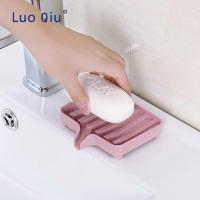 ™❅◘ Bathroom Draining Soap Box Drainage Soap Dish Storage Box Kitchen Tub Sponge Storage Cup Rack Soap Holder Draining Set