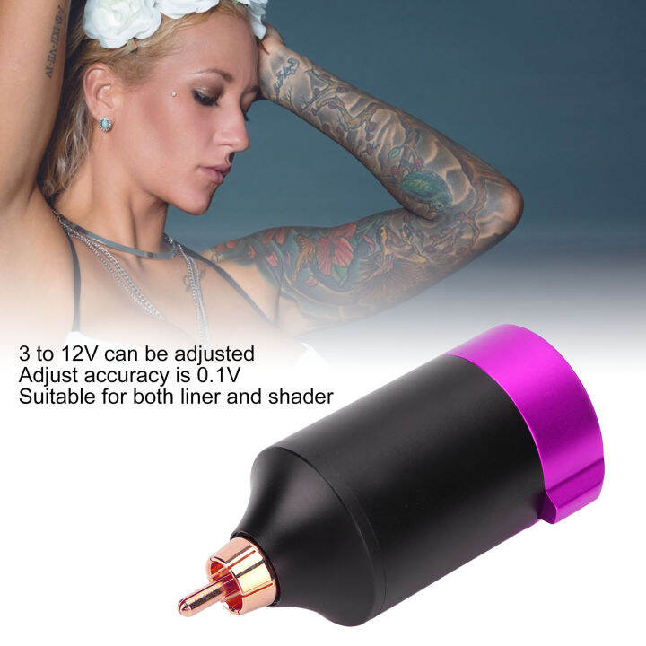 แหล่งจ่ายไฟไร้สายของแบตเตอรี่ Tattoo อินเทอร์เฟซ Rca ความจุ 1500mah Usb