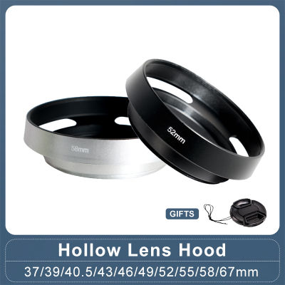 เลนส์Hollowเลนส์Hood Light Shadowโลหะสกรูเลนส์Fuji Sony Nikon 37/39/40.5/46/49/52/55/58/67 มม.เลนส์-Yrrey