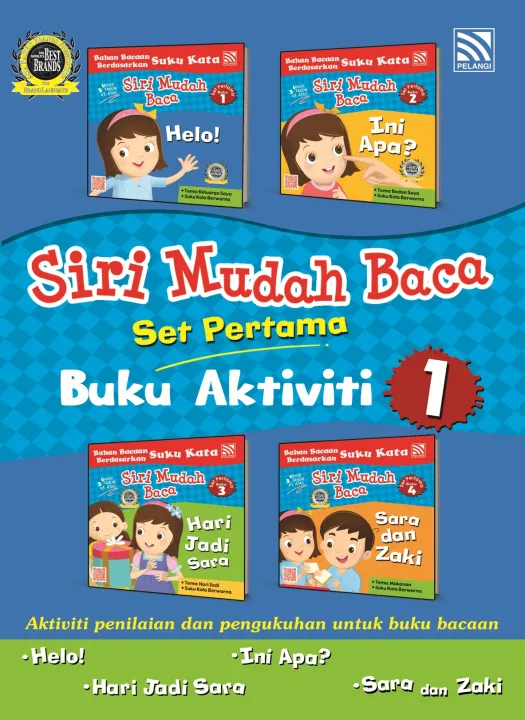 Pelangi Buku Aktiviti Siri Mudah Baca | Lazada