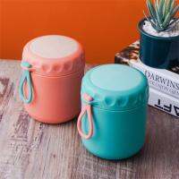 【cw】 Thermal Food Plastic Soup Cup Anti-scalding Microwave Vaccum Cups 【hot】