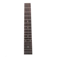 Maple Fretboard Rosewood Ukulele Fingerboard for 26 Inch Tenor Ukulele with 3mm Dot 18 Fret Fretboard UK Parts