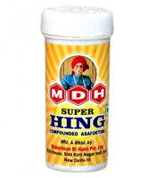 MDH Super Hing 10 g. แป้งมหาหิงค์  เป็นผงเครื่องเทศ