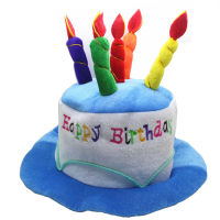 5 Hat Multicolor Hats Perfect Size Candles Party Dress Costume As Unisex Plush Cake Birthday