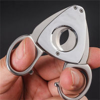 Cuba Ciggar Cutter Knfe Pocket Guillotine Metal Sigar Scisors Puncher Smking Accessories