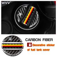 Carbon Fiber Fuel Tank Cap Cover Decorative Stickers for Mercedes Benz 2018 S Class 2017 E Class W213 E200L E260 E300L E320L