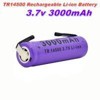 【HOT SALE】 MotoShark 2-20ชิ้น3.7V 3000Mah 14500แบตเตอรี่ลิเธียมไอออนโคมไฟ Zaklamp Microfoon Koplamp Aadbare Batterij พบแท็บ