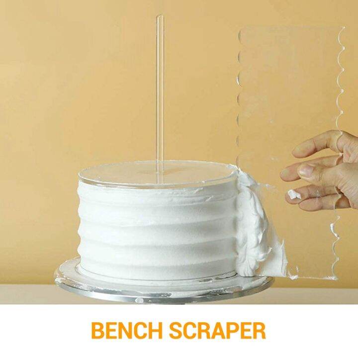 6-pieces-clear-acrylic-icing-frosting-buttercream-large-cake-smoother-scraper-contour-comb-cake-edge-smoother-tool