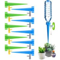 6-36pcs Auto Drip Irrigation System for Home Agriculture Outdoor Indoor Household Plant Flower Automatic Watering Spikes Kitting Watering Systems  Gar