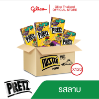 เพรทซ์ รสลาบ 1 ลัง x 120 กล่อง Pretz Larb Carton / บิสกิตแท่งกรอบ รสลาบ