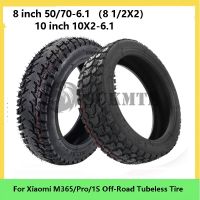 8.5/10 Inch Wheels for Xiaomi M365/Pro/1S Off-Road Tubeless Vacuum Tire With Gas Nozzle 8 1/2x2 Durable Electric Scooter Tyre