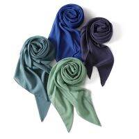 【YF】 Small Size Triangle Chiffon Hijabs for Women Scarf Muslim Turban Bandana Foulard Femme Hijab Headscarf