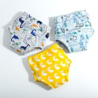 5Pcs/Lot Washable All Season Waterproof Panties Diapers Reusable Baby Gauze Cotton Infant Training Pants Newborn Diaper Pant