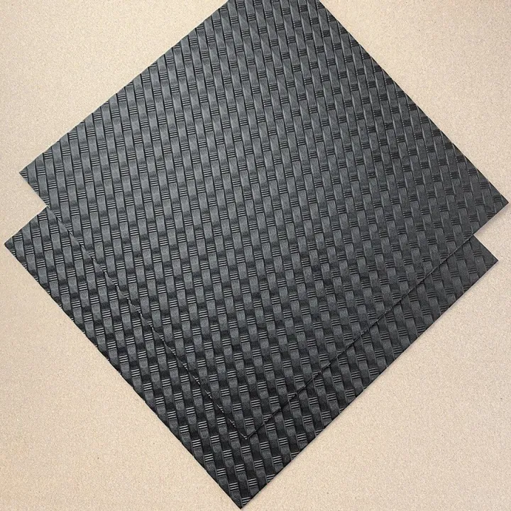 1PCS KYDEX thermoplastic board Basket Weave Sheet HOLSTEX Thermoformed sheet for Holster DIY