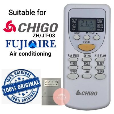 Original Chigo fujiaire Air COND Air condiver รีโมทคอนล zh JT-03 &amp; zh JT-01