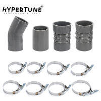 Turbo Intercooler CAC รองเท้า Clamps Kit สำหรับ Ford F250 F350 6.0L ดีเซล 2003-2007 Intercooler BOOT &amp; CLAMP ชุดอัพเกรด-serfgfdtr