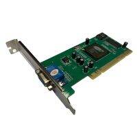 Desktop Computer Accessories PCI Graphics Card 8MB 32 Bit Graphic Card PCI Interface VGA Output GPU Computer Accessory Cables