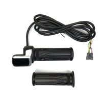 5 Pair Waterproof LCD Display Electric Bicycle 36V Twist Throttle Motorcycle Electric Scooter E Bike Handlebar Grip