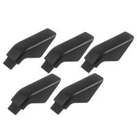 WB7X7183 Oven Door Handle (Pack of 5) Replacement and Compatible with General Electric (GE) Furnaces/Ovens/Range (Black)