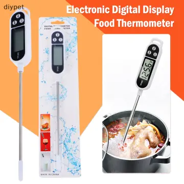 1pc Electronic Probe Thermometer For Kitchen Oil, Bbq, Baking