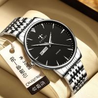 2023 new men watch waterproof steel band watch fashion business double Shi Yingnan calendar watch hot style --Mens Watch238812▣✥