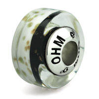 บีดแก้ว มูราโน่ Nouveau OHM Murano Glass Bead Charm