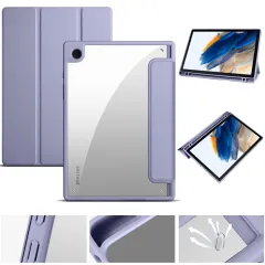 For Tablet Samsung Galaxy Tab A8 Case SM-X200 SM-X205 Tri-Fold