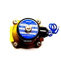 SALE โซลินอยด์วาล์วทองเหลือง DC24v 1นิ้ว solenoid valve neotop