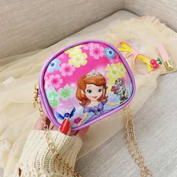 String Wallet - Dsiney - Sofia the First Flower Bag Pink School Bag New  A05914 : Amazon.in: Fashion