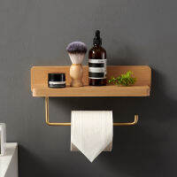 Toilet Roll Holder ss Wood Napkin Holder Tissue Toilet Paper Holders Home Wall-mounted Storage Rack Paper Towel Holder