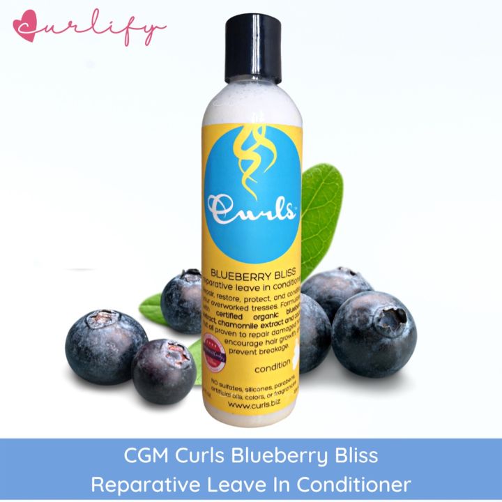 Cgm Curls Blueberry Bliss Leave In Conditioner Lazada Ph 