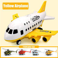 20212021 DIY Deformation Music Simulation Track Inertia Childrens Toy Aircraft Large Size Passenger Plane Kid Airplane Toy Car Gift