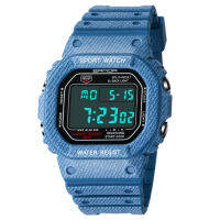 SANDAWATCH นาฬิกาข้อมือผู้ชาย/ผู้หญิง (พร้อมส่ง)  Sport Digital  ดูเวลาแบบตัวเลข NEW รุ่น SW294 พร้อมกล่องเหล็กเท่ห์ๆ