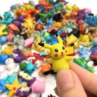 【LZ】■  Pokémon Figura Anime com Saco De Armazenamento Figuras de Ação Kawaii Bonecas Pokeball para Crianças Brinquedos Presentes 144Pcs por Conjunto
