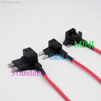 ✹ 5pcs/10pcs12V MINI SMALL MEDIUM Size Car Fuse Holder Add-a-circuit TAP Adapter Micro Mini Standard ATM Blade Fuse