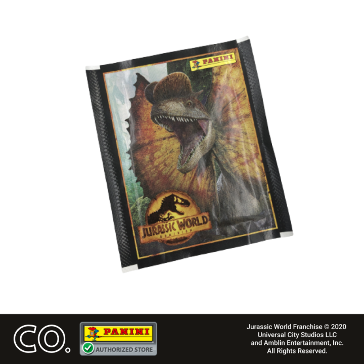 Panini JURASSIC WORLD After World Album + Kartenfach - Sammelalbum Mit 216 Aufklebern