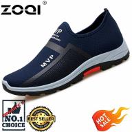 Giày sneaker thể thao nam chất liệu thoáng khí thấm hút mồ hôi thích hợp tập luyện thể thao ZOQI thumbnail