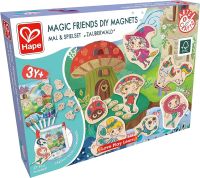 Hape ของเล่นระบายสี ชุดแม่เหล็ก DIY เพื่อนวิเศษ Magic Friends DIY Magnets ของเล่นเสริมพัฒนาการ 4 ขวบ ขึ้นไป