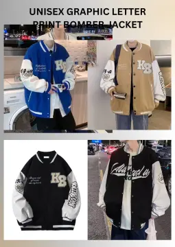 Sweatshirt Jacket Hoodie Baseball Jacket Varsity Letterman Jacket-Unisex