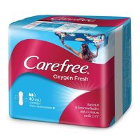 ▶️ carefree แคร์ฟรี แผ่นอนามัย รุ่นออกซิเจนเฟรช ซุปเปอร์ดราย 40 ชิ้น (8850007332) [บริการเก็บเงินปลายทาง]