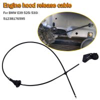 ❀卐 1 x Hood Release Cable E39 525i 530i Engine Bowden Cable Kit Hood Release Wire 51238176595 Car Acessories YL5