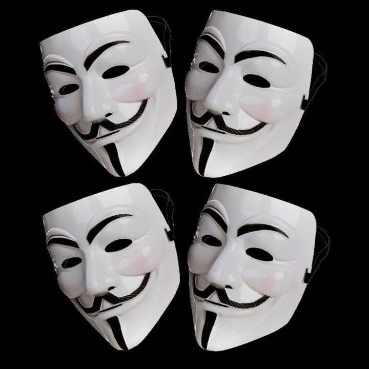 mw-ร้านไทย-หน้ากาก-anonymous-หน้ากากแฟนซี-พลาสติก-หน้ากากหนวด-หน้ากากฮาโลวีน-คอสเพลย์-halloween-หน้ากากแฮกเกอร์-hacker-พร้อมส่ง